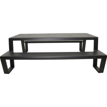 Estilo picknickset 220 cm - antraciet, Ophalen of Verzenden, Nieuw