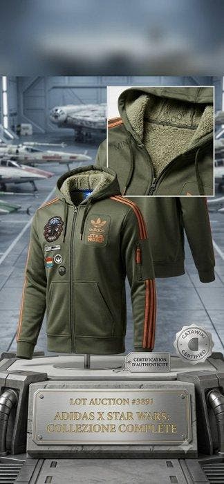 Star Wars - Adidas Size L - - Film rekwisiet Adidas, Nieuw