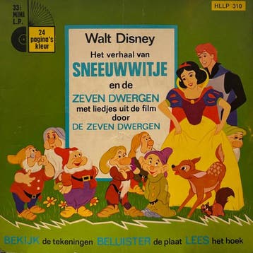 Single - De Zeven Dwergen - Het Verhaal Van Sneeuwwitje En D, Cd's en Dvd's, Cd's | Kinderen en Jeugd, Verzenden, Nieuw in verpakking