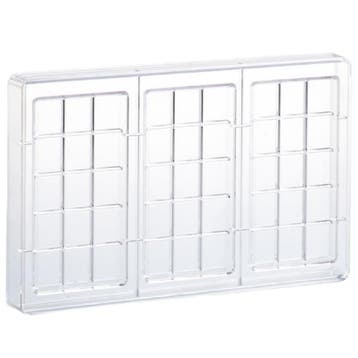 Martellato Chocolademal Tablet (3x) 14x7x1cm, Verzenden, Nieuw