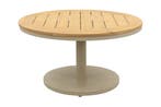 Canto ronde bijzettafel Ø70 cm. - Latte/Teak, Verzenden, Nieuw, Hout