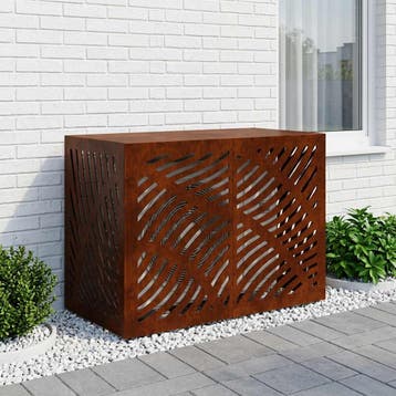 vidaXL Airconditioner hoes Roestkleurig 100 x 50 x 70 cm, Verzenden, Nieuw