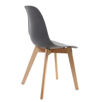 2x Grijze Stoel | Comfort | Nieuw, Huis en Inrichting, Stoelen, Kunststof, Twee, Nieuw, Ophalen of Verzenden