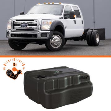 Titan Fuel Tanks 11-19 Ford F-350/F-450 Narrow Frame 40, Ophalen of Verzenden, Nieuw