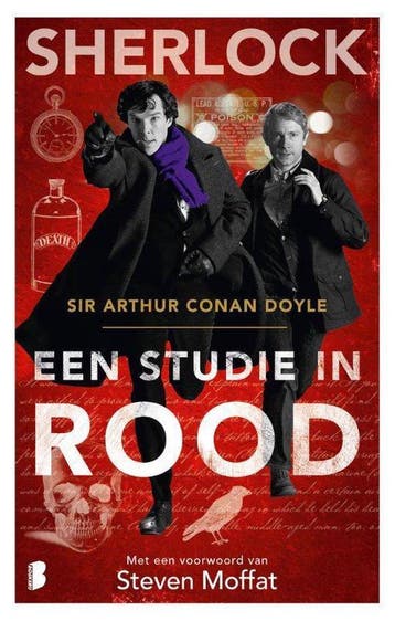 9789022571224 Sherlock Holmes 1 -   Een studie in rood, Boeken, Verzenden, Zo goed als nieuw, Arthur Conan Doyle