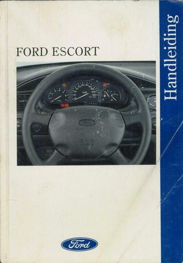 1995 Ford Escort instructieboekje handleiding Nederlands, Verzenden