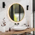 2dekans | Mirlux Badkamerspiegel met LED Verlichting &, Ophalen of Verzenden, Zo goed als nieuw