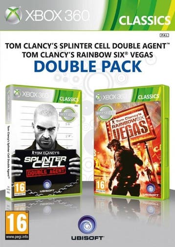 Splinter Cell Double Agent + Rainbow Six Vegas (Classics)..., Verzenden, Gebruikt, Vanaf 12 jaar