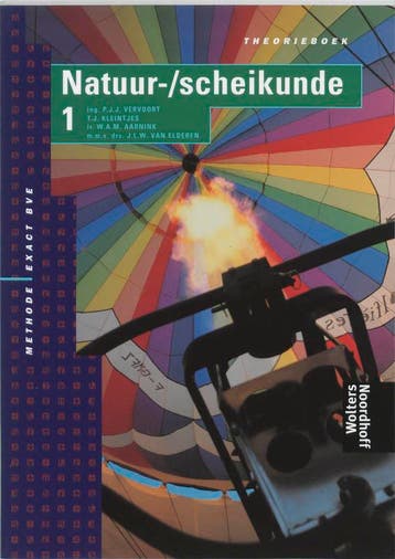 Natuur-scheikunde / 1 / Theorieboek / Methode Exact BVE, Verzenden, Gelezen, P.J.J. Vervoort