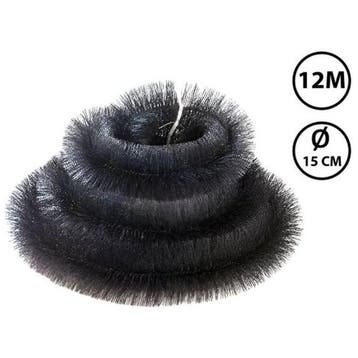 Jonska Dakgoot Egel 12 meter - Zwart, Doe-het-zelf en Verbouw, Verzenden, Nieuw