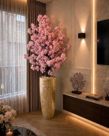 Vazen | Goud, Zwart, Zilver, Brons &amp; Wit | Hotel Chique, Huis en Inrichting, Woonaccessoires | Kunstplanten en Kunstbloemen