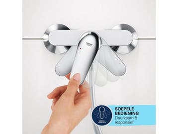GROHE Start Edge - Douchemengkraan - Chroom, Verzenden, Zo goed als nieuw