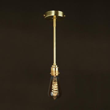 Plafondlamp Manhattan No. 031 Messing E27, Nieuw