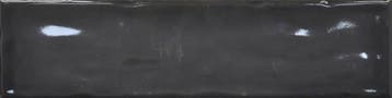 Wandtegel Ragno Viena Zwart Glans 7,5x30 (Afbouwmaterialen), Nieuw, 20 tot 40 cm, 10 m² of meer, Wandtegels