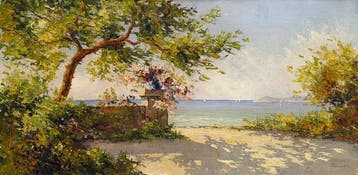 Tony Binder (1868-1944) - Lumière de Méditerranée – Le, Antiek en Kunst