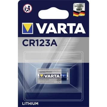 Varta CR123A Lithium Batterij, Verzenden, Nieuw