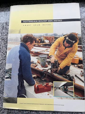 Rotterdam bouwt een metro, Boeken, Verzenden, Peter Spek, 20e eeuw of later, Gelezen