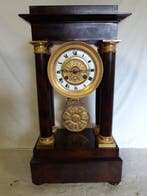 Slingerklok Empirestijl - Mahonie - 1850-1900