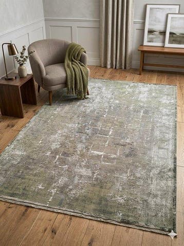Luxe Modern Zijden Tapijt - Hoge Dichtheid - Vloerkleed -, Nieuw