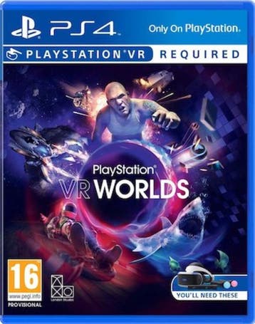 Playstation VR Worlds (VR Only) (PS4 Games), Spelcomputers en Games, Ophalen of Verzenden, Zo goed als nieuw