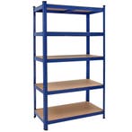 Metalen Opbergrek tot 875kg blauw (Meubelen, Interieur), Verzenden