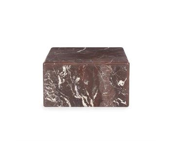 Salontafel Dice 60x60cm - rood | BY-BOO, Huis en Inrichting, Tafels | Salontafels, Ophalen of Verzenden, Nieuw