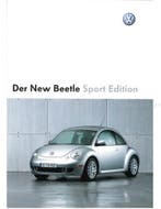2003 VOLKSWAGEN NEW BEETLE SPORT EDITION BROCHURE DUITS, Nieuw, Volkswagen, Author