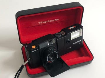 Voigtländer Vito C + VCS 18 flash in original case | Analoge, Nieuw