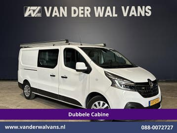 Renault Trafic | 2.0 dCi 120pk L2H1 Dubbele Cabine Euro6, Auto's, Bestelauto's, Gebruikt, Euro 6, Renault, Wit