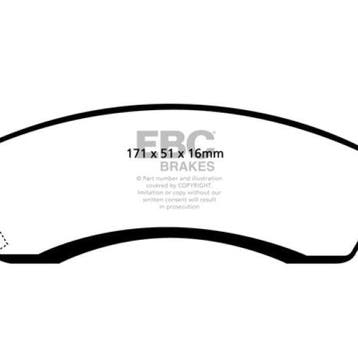 EBC 93-00 Aston Martin Virage 5.3 (PBR Caliper) Redstuff, Ophalen of Verzenden, Nieuw