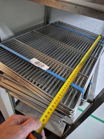 Online veiling nieuwe bakplaten 6080 6040 bakkerij enz, Nieuw in verpakking, Bakkerij en Slagerij