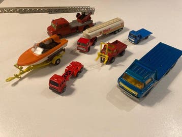 Matchbox, Majorette - Model vrachtwagen (7) - Assorted, Nieuw