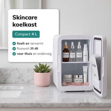 2dekans | Soft & Silky Skincare koelkast - Mini - Make up, Ophalen of Verzenden, Gebruikt