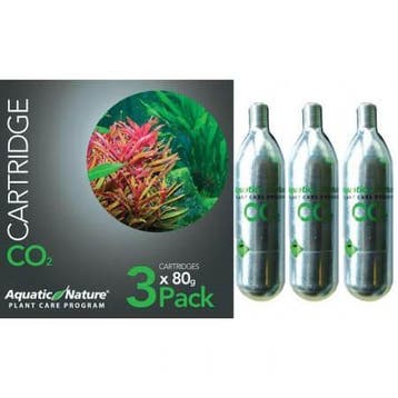 Aquatic Nature CO2 BOTTLE 80 gr. PACK 3 flessen, Ophalen of Verzenden, Nieuw