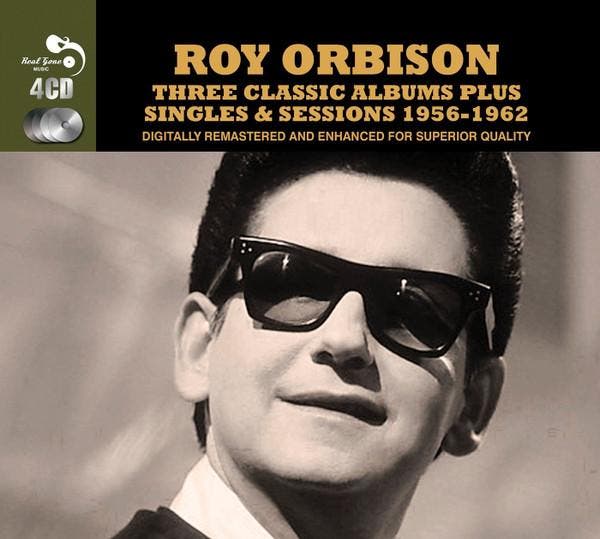 Roy Orbison - Roy Orbison Three Classic Albums Plus Singles, Cd's en Dvd's, Cd's | Pop, Gebruikt, Ophalen of Verzenden