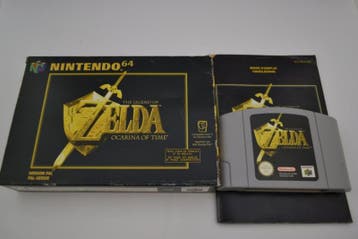 The Legend Of Zelda Ocarina Of Time (N64 FAH CIB), Verzenden, Zo goed als nieuw