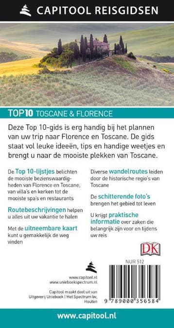 Toscane & Florence / Capitool Reisgidsen Top 10 Capitool, Boeken, Reisgidsen, Verzenden, Zo goed als nieuw, Capitool