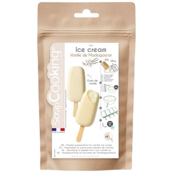 ScrapCooking IJsmix Vanille 115g, Verzenden, Nieuw