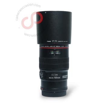 Canon 100mm 2.8 L IS USM Macro EF nr. 3240, Ophalen of Verzenden, Zo goed als nieuw, Macrolens