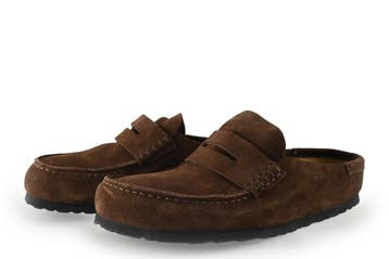Birkenstock Muiltjes in maat 43 Bruin, Bruin, Verzenden, Overige typen, Zo goed als nieuw