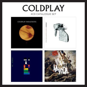 cd box - Coldplay - 4CD Catalogue Set, Verzenden, Zo goed als nieuw