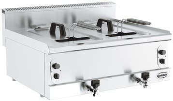 Combisteel Friteuse | BASE 600 | Gas | 8+8L | 110°C/190°C |, Ophalen of Verzenden, Nieuw in verpakking