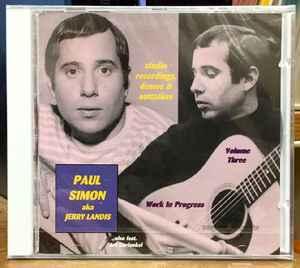cd - Paul Simon aka Jerry Landis - Work In Progress - Vol..., Cd's en Dvd's, Verzenden, Nieuw in verpakking