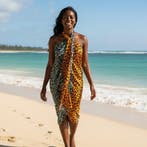 Sarong / pareo / pangi katoen - Strandkleding wikkelrok / om, Ophalen of Verzenden, Nieuw