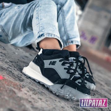 Moon Spikez Black (maat 21-32) Kindersneakers Maat 22, Verzenden, Jongen of Meisje, Schoenen, Nieuw