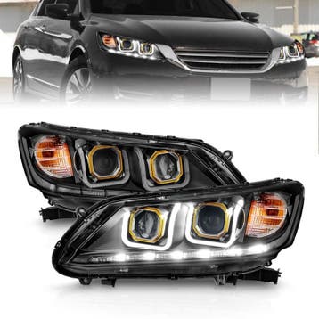 ANZO 2013-2015 Honda Accord (4dr ONLY) Projector Headlights, Ophalen of Verzenden, Nieuw
