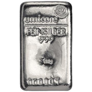 500 gram zilverbaar Umicore, Postzegels en Munten, Edelmetalen en Baren, Verzenden, Zilver
