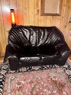 Sofa - Bont - Vintage tweezitsbank, Nieuw
