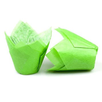 Muffin Vormpjes Tulpmodel Groen 200st., Verzenden, Nieuw