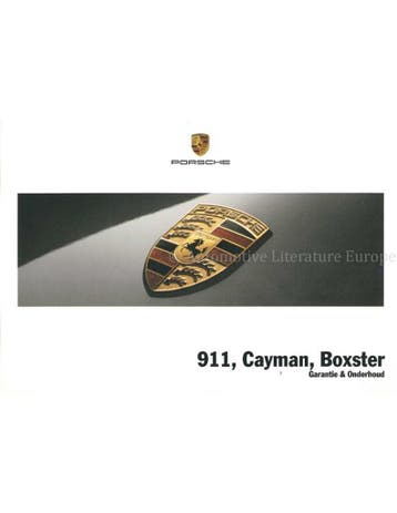 2006 PORSCHE 911 | CAYMAN | BOXSTER | GARANTIE & ONDERHOUD